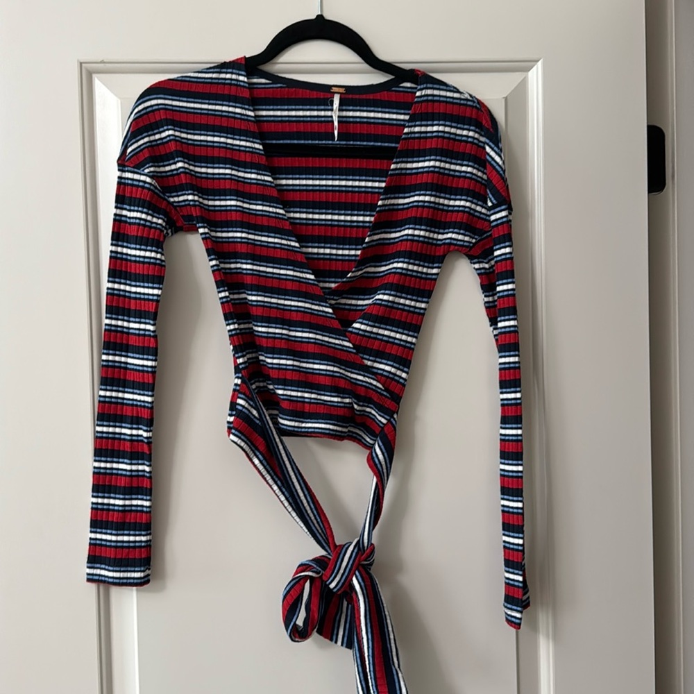 Free People Striped Top, XS